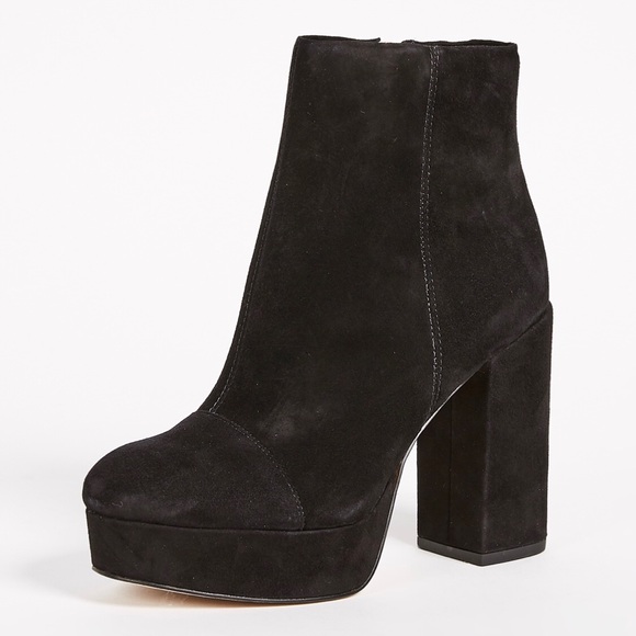 SAM EDELMAN AZRA PLATFORM ANKLE BOOTIES - Picture 3 of 6